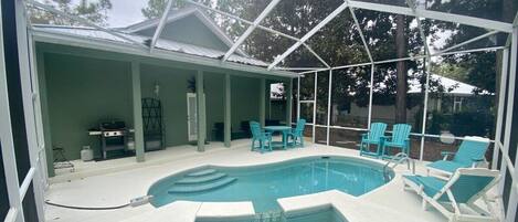 Außenpool, beheizter Pool