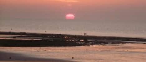 Aan het strand