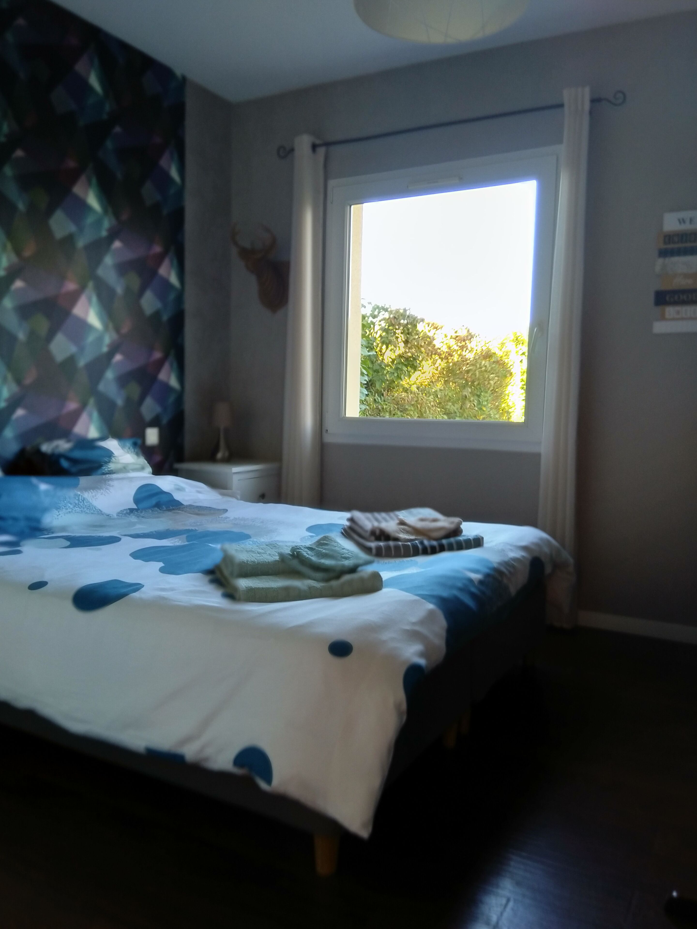 3 chambres, fer et planche à repasser, Wi-Fi gratuit, draps fournis