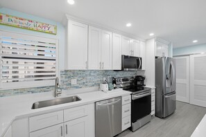 Private kitchen - Blind Pass Condos at Bowman's Beach C109 on beautiful Sanibel Island (Sanibel)