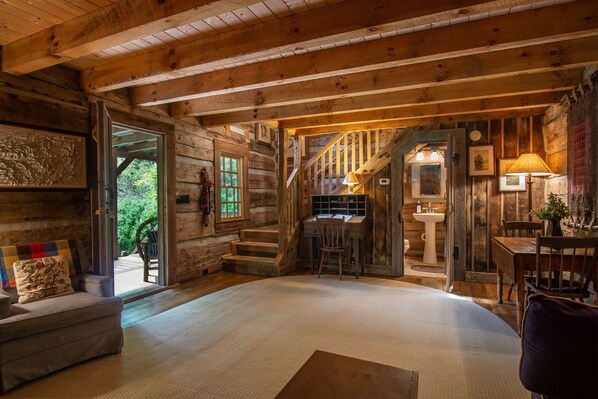 Interior - Aunt Babbies Cabin | 1 Bed, 1 Bath (Pisgah Forest)