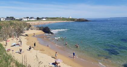 MAISON VUE MER TOUT CONFORT AU CALME GRAND JARDIN PROCHE DES PLAGES