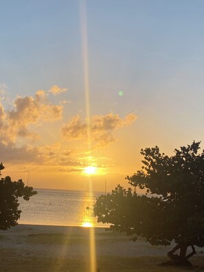 Sun loungers, beach towels