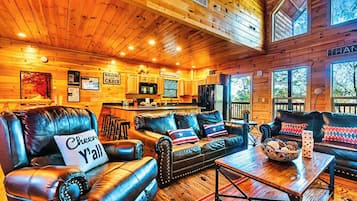 TV, video games, table tennis, music library