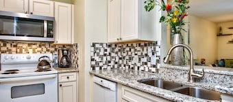 NEW LISTING! AVALON - Newly renovated condo on ground floor with pool view.