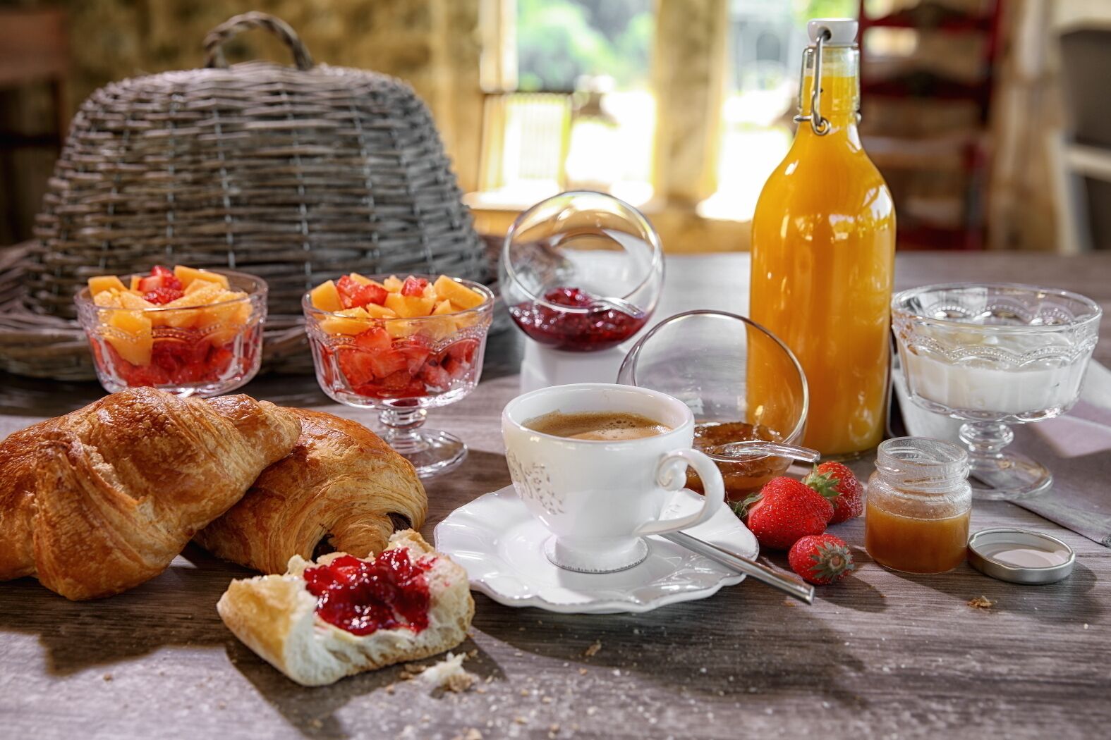 Petit déjeuner compris