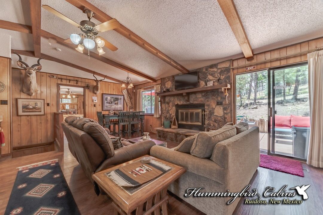 TV, fireplace, DVD player