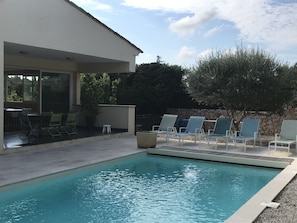 Piscine chauffée