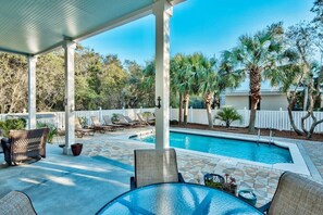 Außenpool, beheizter Pool