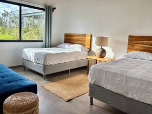 3 habitaciones, wifi gratis, ropa de cama y acceso para silla de ruedas