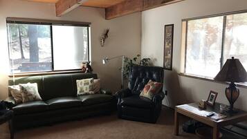 Smart TV, DVD player, books