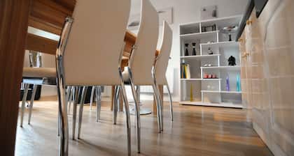 View of the Loire and château, charming air-conditioned apartment, 65m2, sleeps 6/8