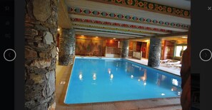 Indoor pool, a heated pool