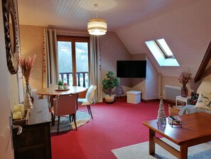 TV, books - Beautiful, independent, quiet apartment (Luz-Saint-Sauveur)