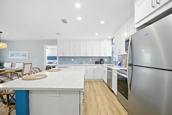 Kitchen - Blind Pass Condos at Bowman's Beach F101 on beautiful Sanibel Island (Sanibel Island)
