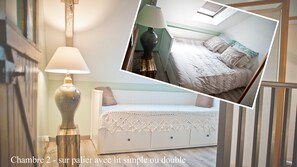 4 chambres, fer et planche Ă repasser, lit parapluie, Wi-Fi gratuit
