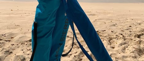 Vlak bij het strand