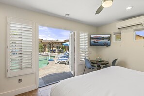 4 bedrooms, iron/ironing board, travel cot, WiFi