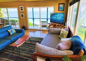 Smart-tv, een muziekbibliotheek en een filmbibliotheek