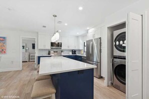 Private kitchen - Blind Pass Condos at Bowman's Beach F102 on beautiful Sanibel Island (Sanibel Island)