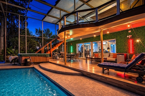 Lakefront 5BR Retreat | Pool, Hot Tub & Lake Views