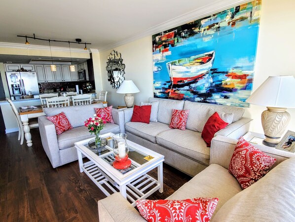 Smart TV, books, music library, video library