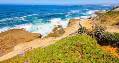 Contemporary Cliffside Getaway with Ocean Front Patio