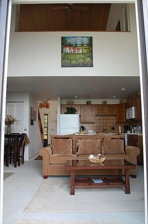 Smart TV, fireplace, DVD player, table football