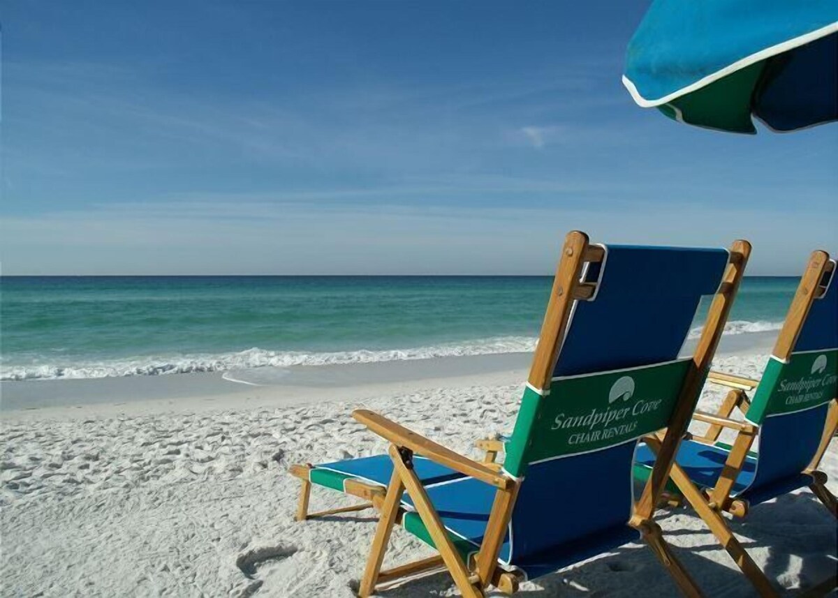 Photo 4 of Beachfront Private Beach Gated DESTIN Sandpiper Cove Unit 1154