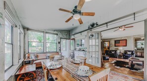 Interior - River Ridge Retreat: Cozy yet modern with private hot tub and amazing views. Dog friendly. (Ruidoso)