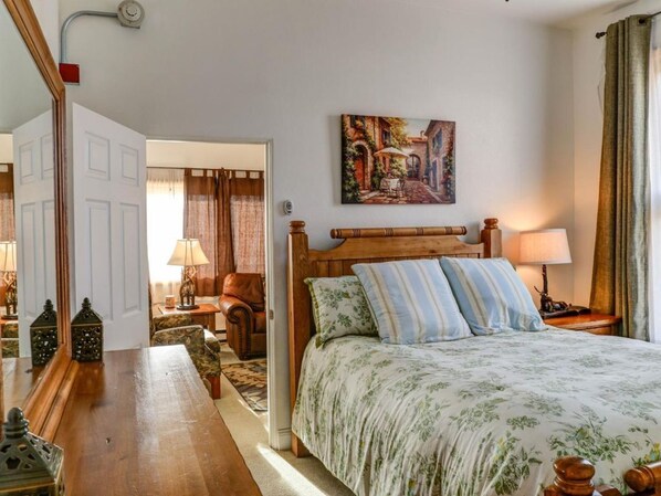 1 makuuhuone, silitysrauta/-lauta, ilmainen Wi-Fi, vuodevaatteet