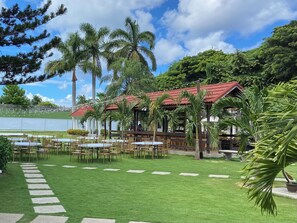 Restauration en plein air