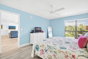 2 chambres, fer et planche à repasser, Wi-Fi, draps fournis