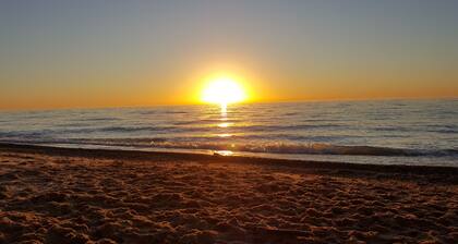 Pikku sininen on perheystävällinen, olennainen mökki.