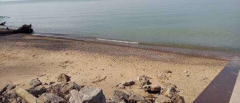 In Strandnähe, Liegestühle