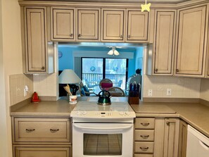 Private kitchen - Blind Pass Condos at Bowman's Beach B206 on beautiful Sanibel Island (Sanibel Island)