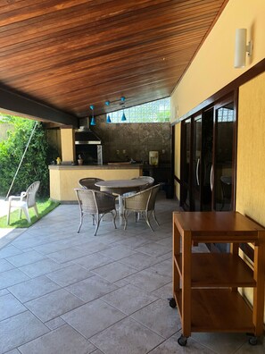 Opções para refeição ao ar livre