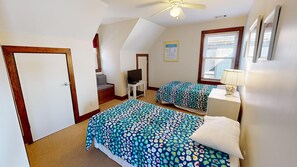 4 chambres, fer et planche à repasser, Wi-Fi, draps fournis