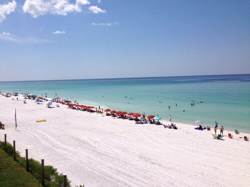 GULF FRONT  - BEACH CHAIRS* - Endless Gulf Views - Blue Mountain Townhome 4A