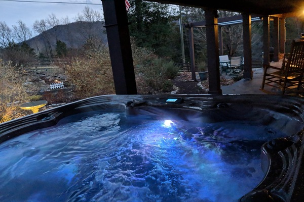 Bain à remous extérieur