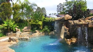 Una piscina climatizada