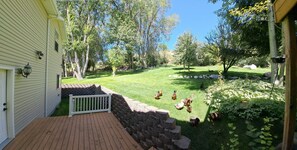 Terrace/patio - 8 Bedroom, 5 1/2 Bathroom Vacation Home Near Lava Hot Springs Idaho (Inkom)