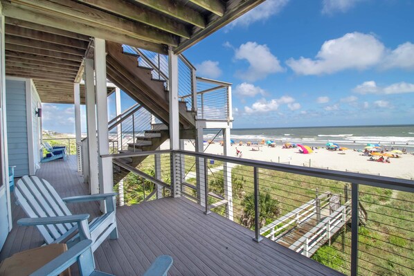Property grounds - Amazing Views & Oceanfront 1Br/1Ba Condo~ Sea 2 (Folly Beach)