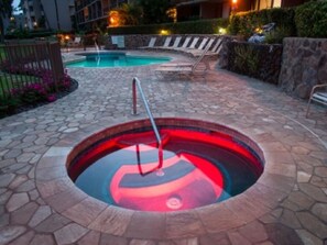 Outdoor pool, a heated pool - Spectacular Oceanfront Views  (Maalaea)