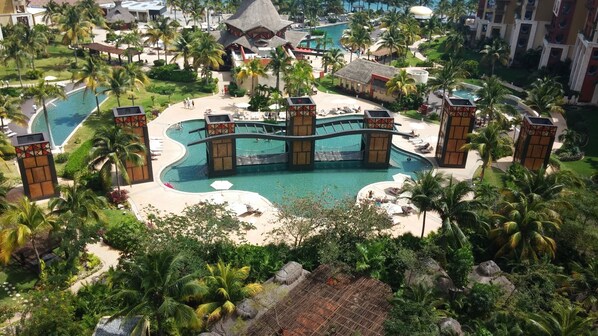 Una piscina climatizada