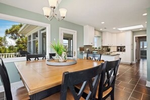 Dining - Pier Pleasure: Executive Style Home with Ocean and Intracoastal Views, Dock, Fis (Oak Island)