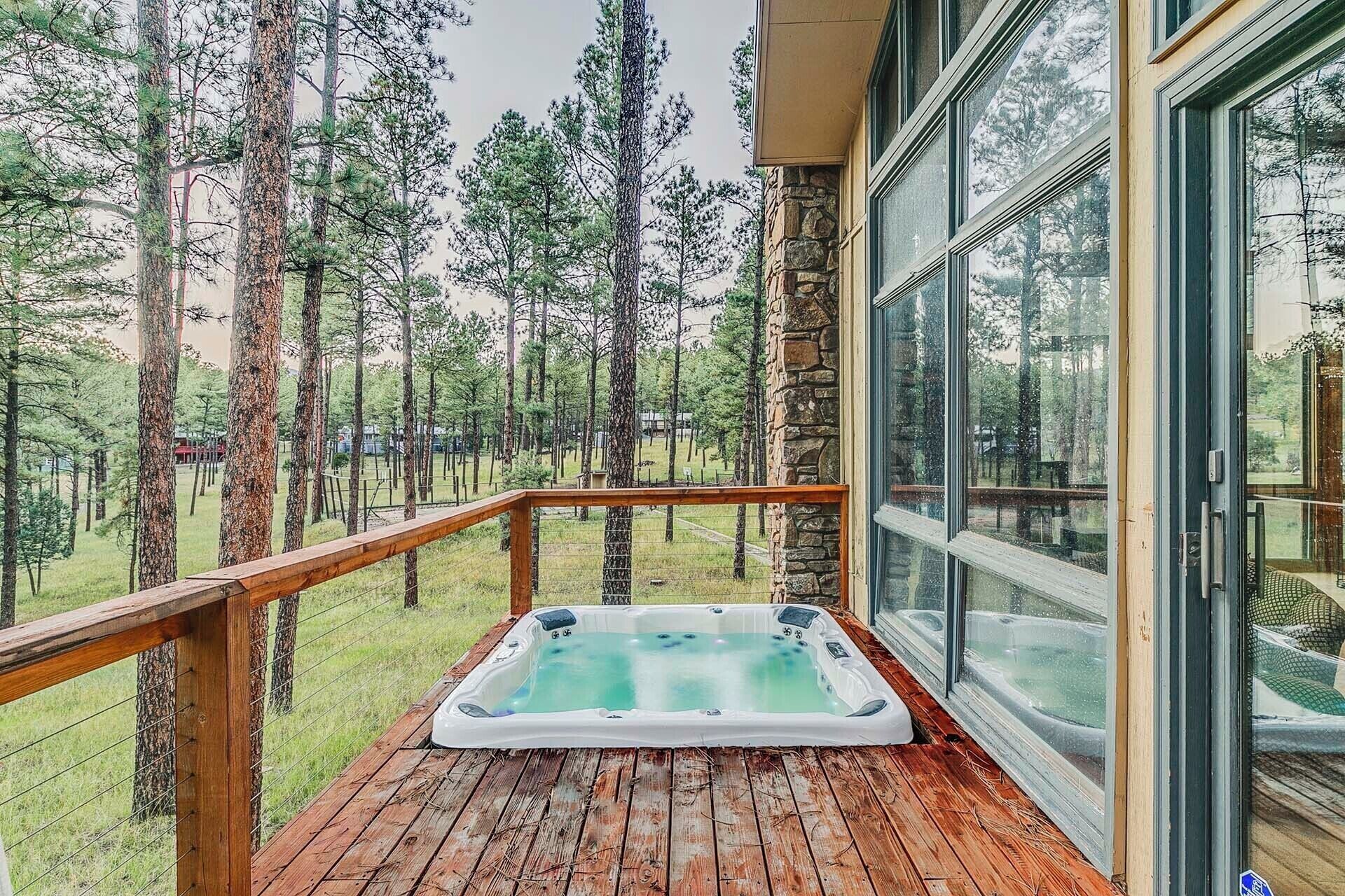 Bain à remous extérieur