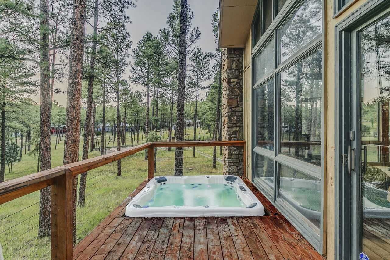 Bain à remous extérieur