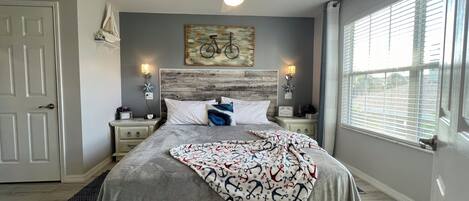 1 多间卧室、熨斗/熨衣板、免费 WiFi、床单