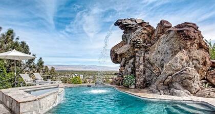 Gated Celebrity Estate With Panoramic Views Of City